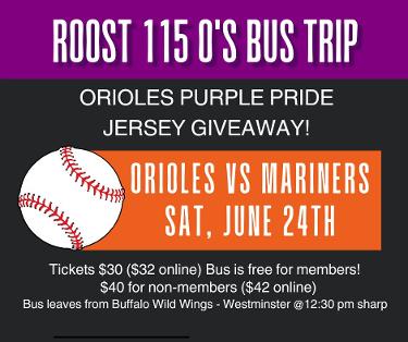 June 24, 2023 Baltimore Orioles - Orioles Purple Pride Jersey